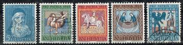 Postzegels uit Zwitserland - K 3956 - Schilderijen