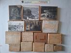 Unieke verzameling 15 clichés van werken van Oswald Poreau, Ophalen of Verzenden
