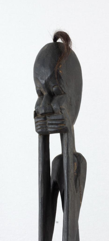 Lega-stijl houten beeld – ca. 100 cm, Antiek en Kunst, Kunst | Beelden en Houtsnijwerken, Ophalen of Verzenden
