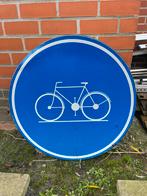 Verkeersbord fietsen, Verzamelen, Ophalen of Verzenden, Zo goed als nieuw