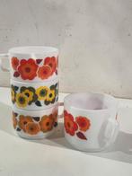 Set van 4 arcopal lotus kopjes , thee of koffie tassen, Ophalen of Verzenden, Zo goed als nieuw