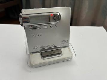 Sony Walkman minidisc recorder MZ-N10 met dock 