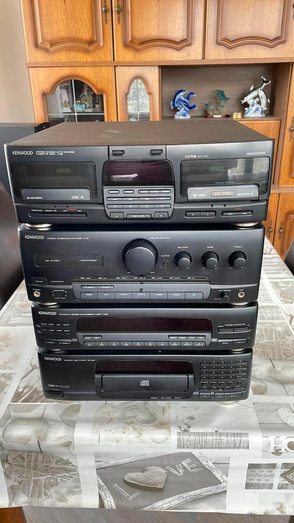 Chaîne hi-fi kenwood vintage, TV, Hi-fi & Vidéo, Chaîne Hi-fi, Utilisé, Enlèvement