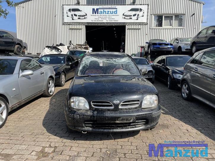 NISSAN MICRA 2 K11 1.3 16V Zwart CG13DE onderdelen demontage, Auto-onderdelen, Overige Auto-onderdelen, Nissan, Gebruikt, Ophalen of Verzenden