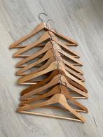 Houten kleerhangers per 10st, Kleding | Dames, Ophalen, Zo goed als nieuw