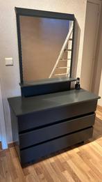 Kast met spiegel en schuiven, Huis en Inrichting, Kasten | Dressoirs, Ophalen, Gebruikt, Met lade(s)