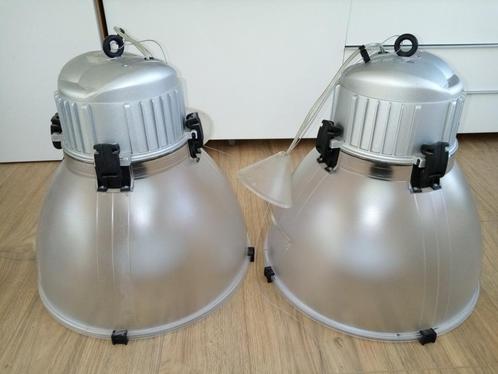 lampes - look industriel, Maison & Meubles, Lampes | Suspensions, Comme neuf, 50 à 75 cm, Synthétique, Enlèvement