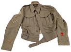 britse ww2 home quard  sx26 uniform jasje in gebruikte staat, Verzamelen, Ophalen of Verzenden