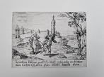 Pieter Francheys/ ets/Mechelse kunstenaar/ 1632 Beleg Leuven, Antiquités & Art, Art | Eaux-fortes & Gravures, Enlèvement ou Envoi