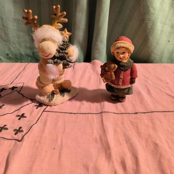 2 Kerstmis figuurtjes beschikbaar voor biedingen