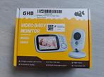 Babyphone vidéo monitor GHB neuf dans sa boîte., Kinderen en Baby's, Babyfoons, Ophalen, Nieuw