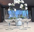 Set van 4 Bourgogneglazen / Bourgogne glas / rode wijnglazen, Verzamelen, Wijnen, Ophalen of Verzenden, Zo goed als nieuw, Rode wijn