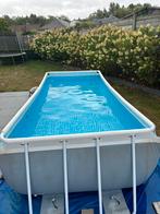 Intex zwembad 400x200x100, Tuin en Terras, Zwembaden, Ophalen, Zo goed als nieuw