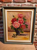 schilderij op doek, stilleven, bloemen, Antiek en Kunst, Kunst | Schilderijen | Klassiek, Ophalen