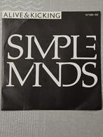 Simple Minds – Alive & Kicking  1985 Synth-pop New Wave EX, Comme neuf, 7 pouces, Pop, Enlèvement ou Envoi