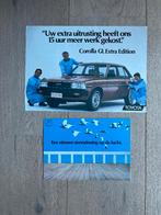 TOYOTA COROLLA - FOLDERS, Boeken, Auto's | Folders en Tijdschriften, Ophalen of Verzenden, Toyota