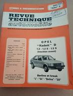 revue technique opel kadett D essence de 1979-1980, Enlèvement ou Envoi