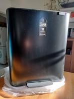 Poubelle à pédale Brabantia Bo 2x30 litres noir mat (neuve), Neuf, À pédale, Enlèvement ou Envoi, 40 litres ou plus