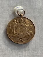 Medaille landbouw comice 1909, Postzegels en Munten, Penningen en Medailles, Ophalen, Brons