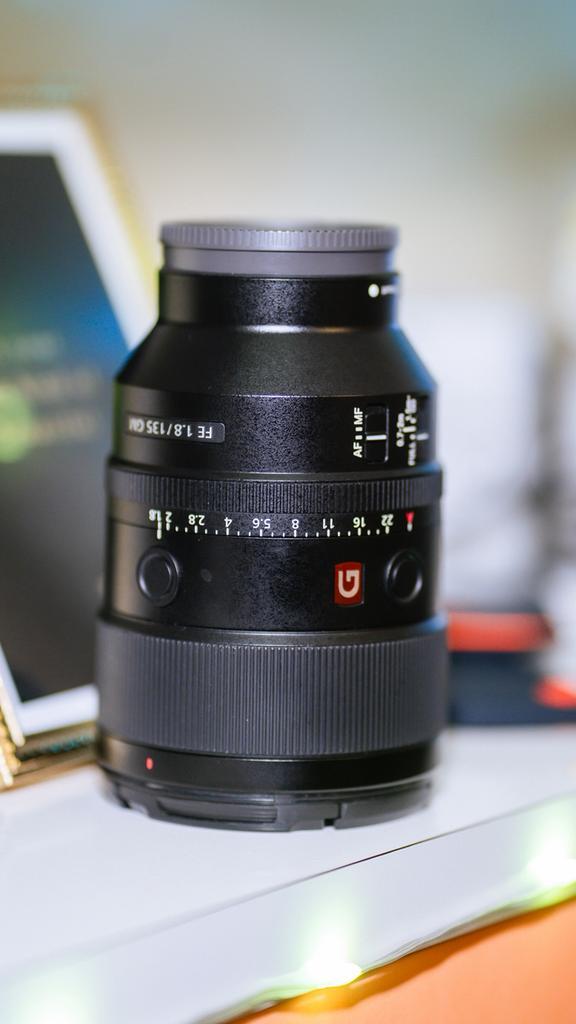 Sony SEL 135mm F1.8 GM – FE Prime Full Frame, Audio, Tv en Foto, Foto | Lenzen en Objectieven, Zo goed als nieuw, Ophalen