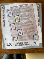 feuilles pré imprimées Belgique 1999 Davo