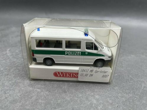 MERCEDES Minibus Sprinter Polizei 1/87 HO WIKING Neuf+Boite, Hobby & Loisirs créatifs, Voitures miniatures | 1:87, Neuf, Bus ou Camion