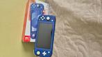 Switch Lite+oplader: zo goed als niet gebruikt.Geen krassen., Ophalen of Verzenden, Zo goed als nieuw