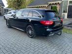 Mercedes C 220 d AMG LINE NAVI CAMERA PDC, Auto's, Automaat, Zwart, Leder, Bedrijf