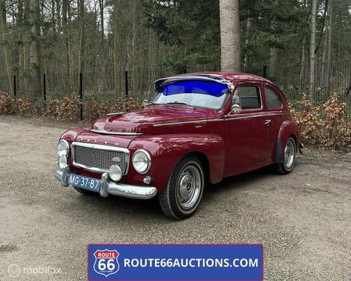 Volvo PV 544 C 1962 | Route 66 auctions, Auto's, Oldtimers, Bedrijf, Te koop, Volvo, Benzine, Coupé, 2 deurs, Handgeschakeld, Rood