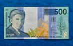 500 Francs  Rene Magritte  Gereserveerd Fr., Timbres & Monnaies, Billets de banque | Belgique, Enlèvement ou Envoi, Billets en vrac