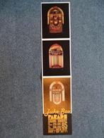 Expo "Juke-Box" - affiche originale - Casino Knokke - 1985, Enlèvement ou Envoi, Rectangulaire vertical, A1 jusqu'à A3, Musique