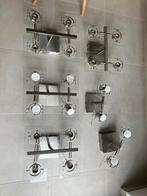 Lot de 6 luminaires led spots, Ophalen of Verzenden, Gebruikt, Led