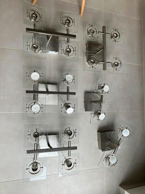 Lot de 6 luminaires led spots, Huis en Inrichting, Lampen | Spots, Gebruikt, Led, Ophalen of Verzenden