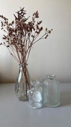 4 vases en verre, Enlèvement, Comme neuf