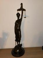 bronzen standbeeld van gerechtigheid, Antiek en Kunst, Ophalen