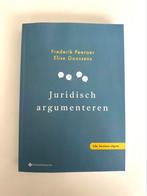 Juridisch argumenteren - Frederik Peeraer, Elise Goossens, Boeken, Studieboeken en Cursussen, Ophalen of Verzenden, Nieuw, Hoger Onderwijs