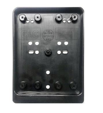 Support-plaque moto (ancienne plaque jaune) beschikbaar voor biedingen