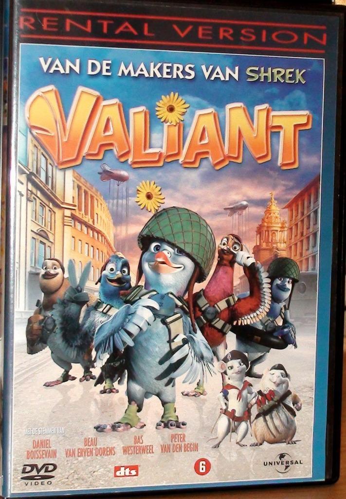 dvd valiant, Cd's en Dvd's, Dvd's | Tekenfilms en Animatie, Amerikaans, Tekenfilm, Ophalen of Verzenden