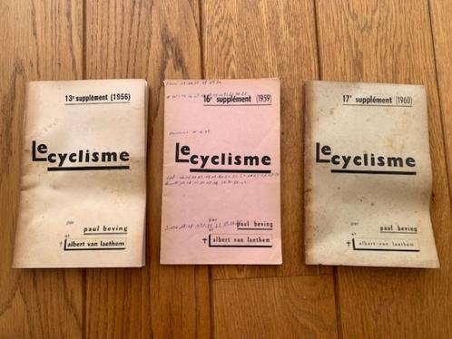 Le Cyclisme jaaroverzichten jaren '50/60 van Paul Beving, Boeken, Sportboeken, Gelezen, Lopen en Fietsen, Ophalen of Verzenden