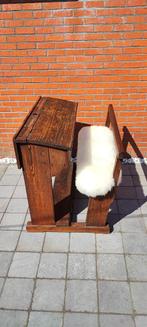 Prachtig oud kinder schoolbureau met mooie patine, Ophalen of Verzenden