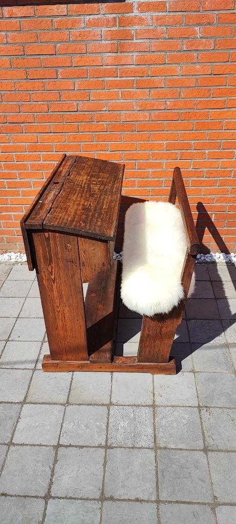 Magnifique ancien bureau d'école pour enfants belle patine, Antiquités & Art, Antiquités | Meubles | Tables, Enlèvement ou Envoi