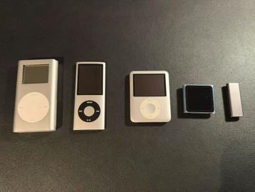 Ipod mini nano shuffle verzameling  beschikbaar voor biedingen