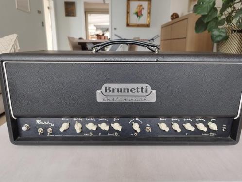 Ampli de boutique Brunetti Custom Work Mark 6L6 en plexi PTP, Musique & Instruments, Amplis | Basse & Guitare, Comme neuf, Guitare