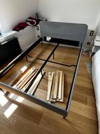 IKEA Slattum cadre de lit, Huis en Inrichting, Slaapkamer | Bedden, Ophalen, Gebruikt, Tweepersoons, 140 cm