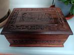 kistje/doosje indonesisch hout handwerk (klein model), Antiek en Kunst, Ophalen of Verzenden