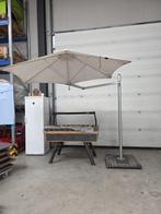 parasol umbrosa met voet, Tuin en Terras, Parasols, Ophalen, Gebruikt, Kantelbaar, 2 tot 3 meter