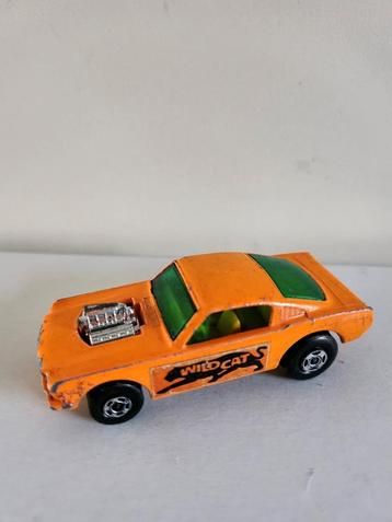Matchbox Superfast Wildcat Dragster (1971) orange base beschikbaar voor biedingen