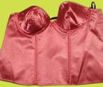 Korset setje artnr 560, Kleding | Dames, Ondergoed en Lingerie, Ophalen of Verzenden, Rood, Setje