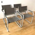 80S BREUER B34 CANTILEVER CHAIRS, Huis en Inrichting, Stoelen, Ophalen, Gebruikt, Metaal, Vier