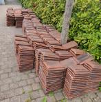 Hennuyères rode dakpannen 0,30€/stuk, Doe-het-zelf en Bouw, Dakpannen en Dakbedekking, Ophalen, Gebruikt, Steen of Klei, 15 m² of meer